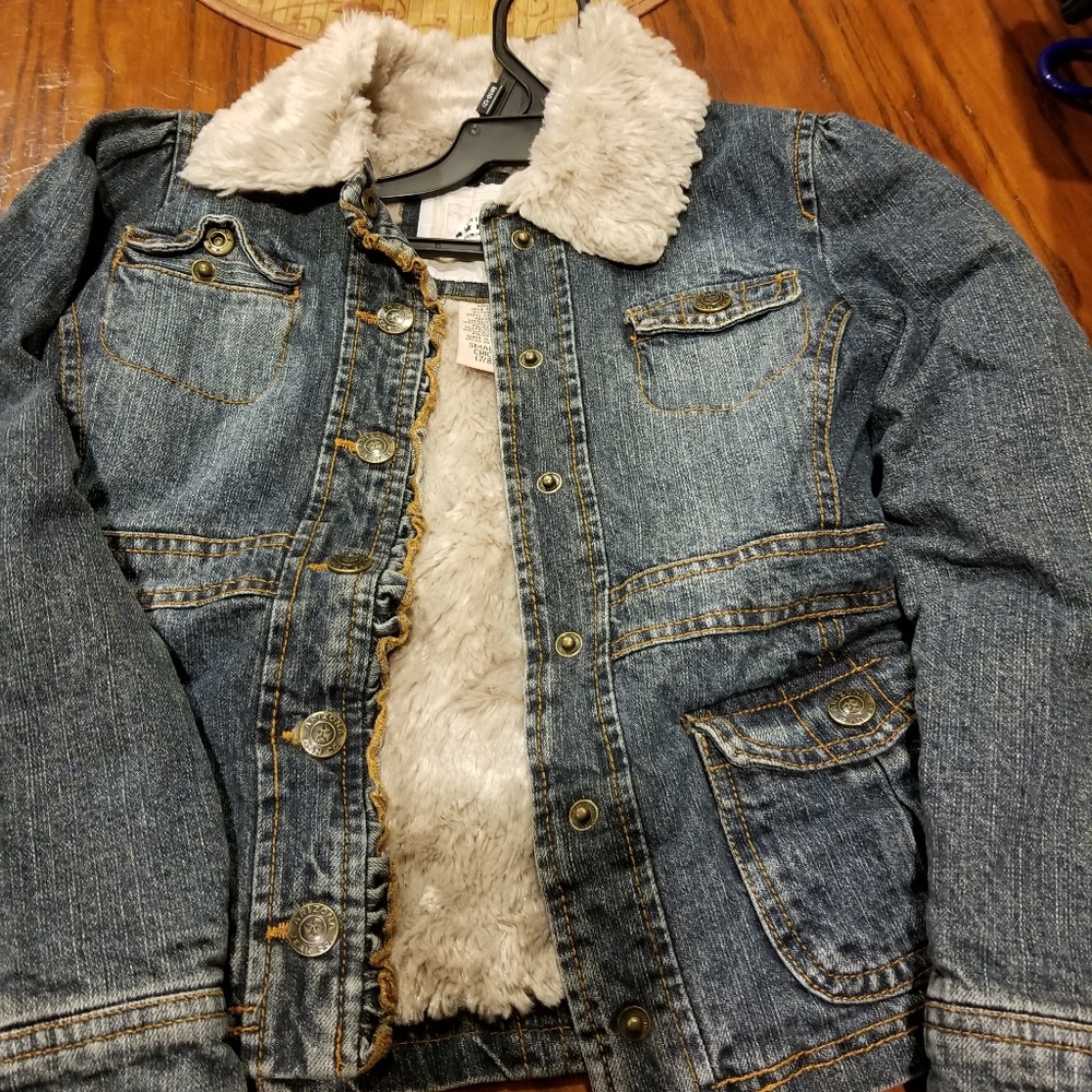 Girls Jean jacket size 7/8